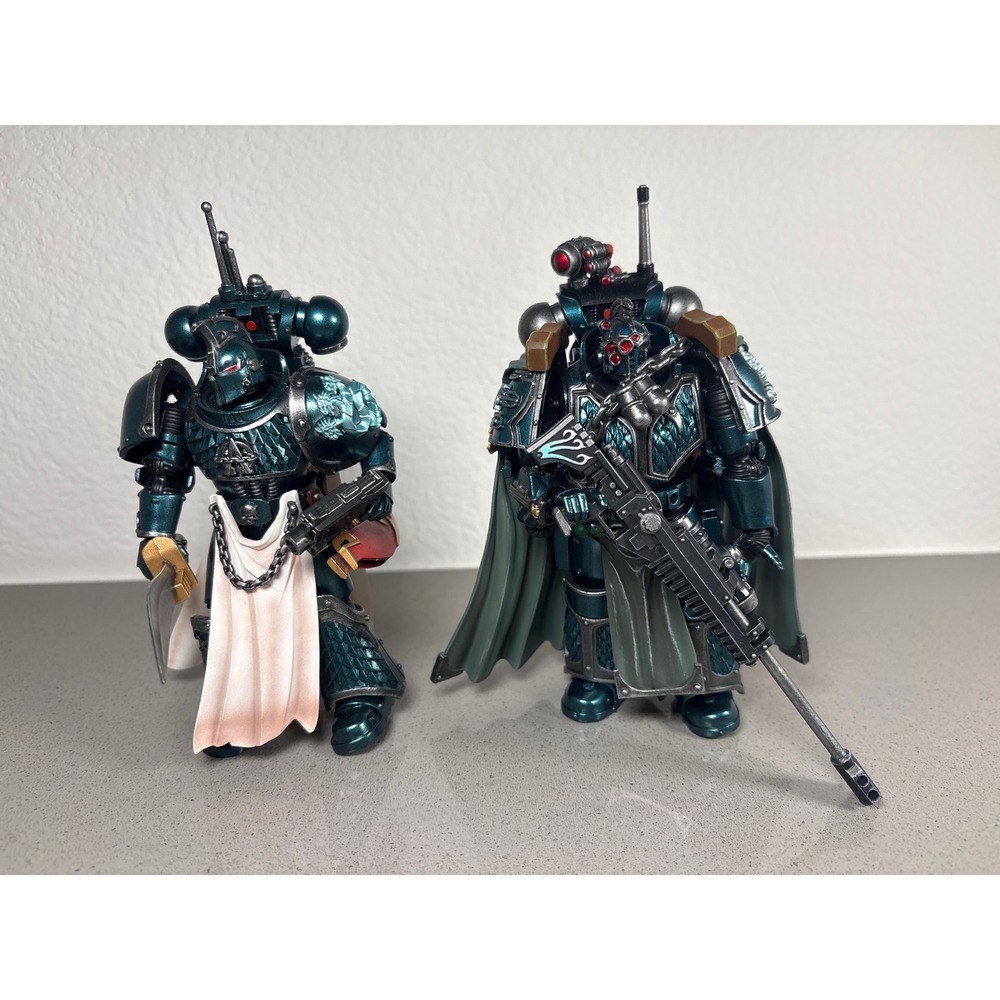 JoyToy Warhammer 40k Alpha Legion Custom Painted Action Figure Set 1/18 Scale